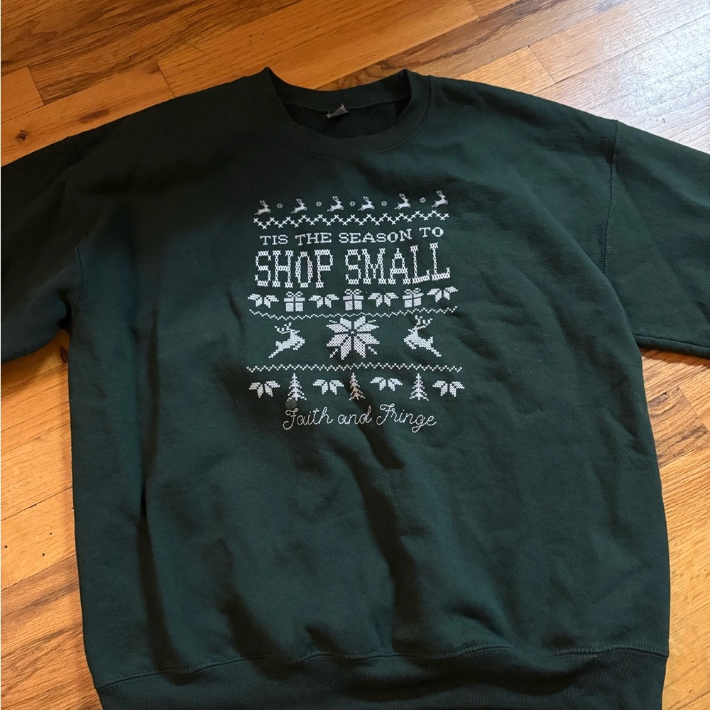 Green Men's Sweater